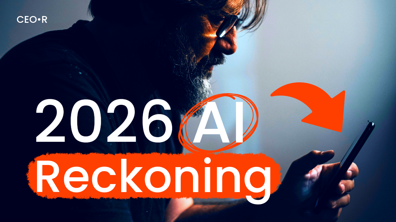 2026 Reckoning: Here's Why You Should Be Paying Attention (Live Replay) -- The CEo Retort Podcast