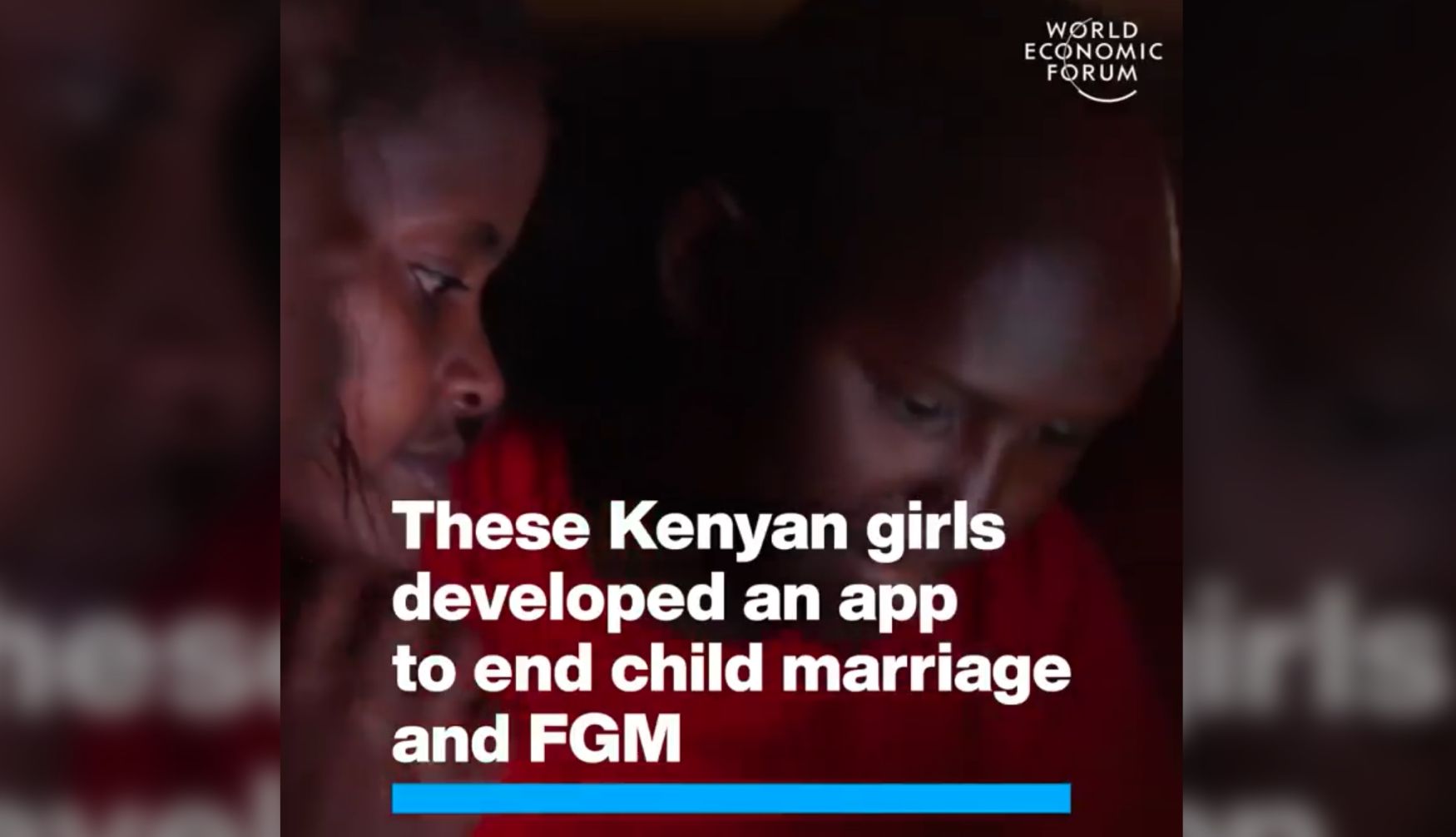 Amazing Kenyan girls develop app to tackle horrible abuse impacting over 230 million girls and women worldwide
