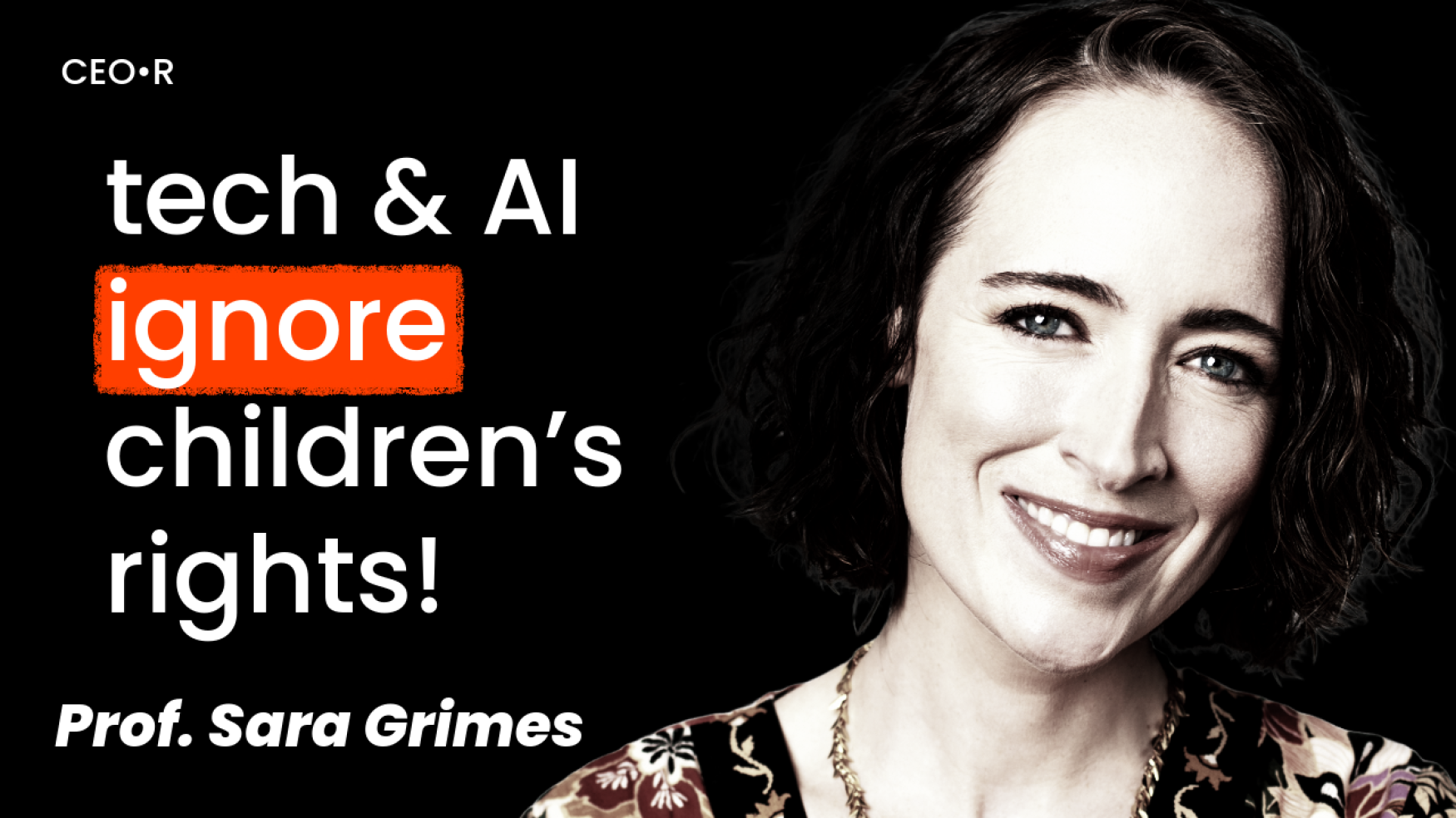 Sara Grimes: How Tech and AI Ignore Children's Rights